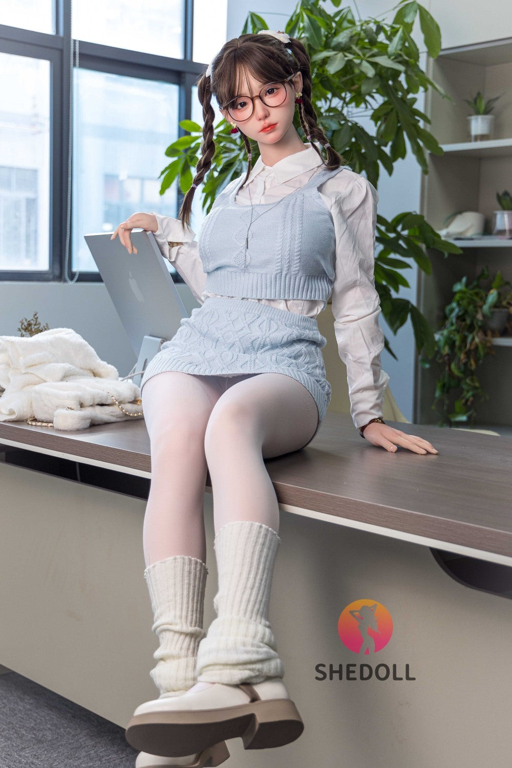 Sekso lėlė Cheryl (SHEDOLL 165 cm E-Cup #SH045 silikonas)