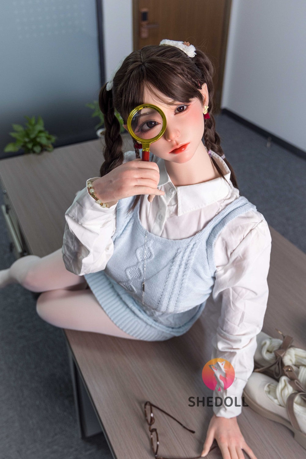 Sekso lėlė Cheryl (SHEDOLL 165 cm E-Cup #SH045 silikonas)