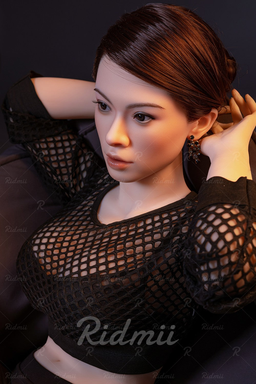 Sekso lėlė Aidra (Ridmii Doll 158 cm E-puodelis TPE + silikonas)