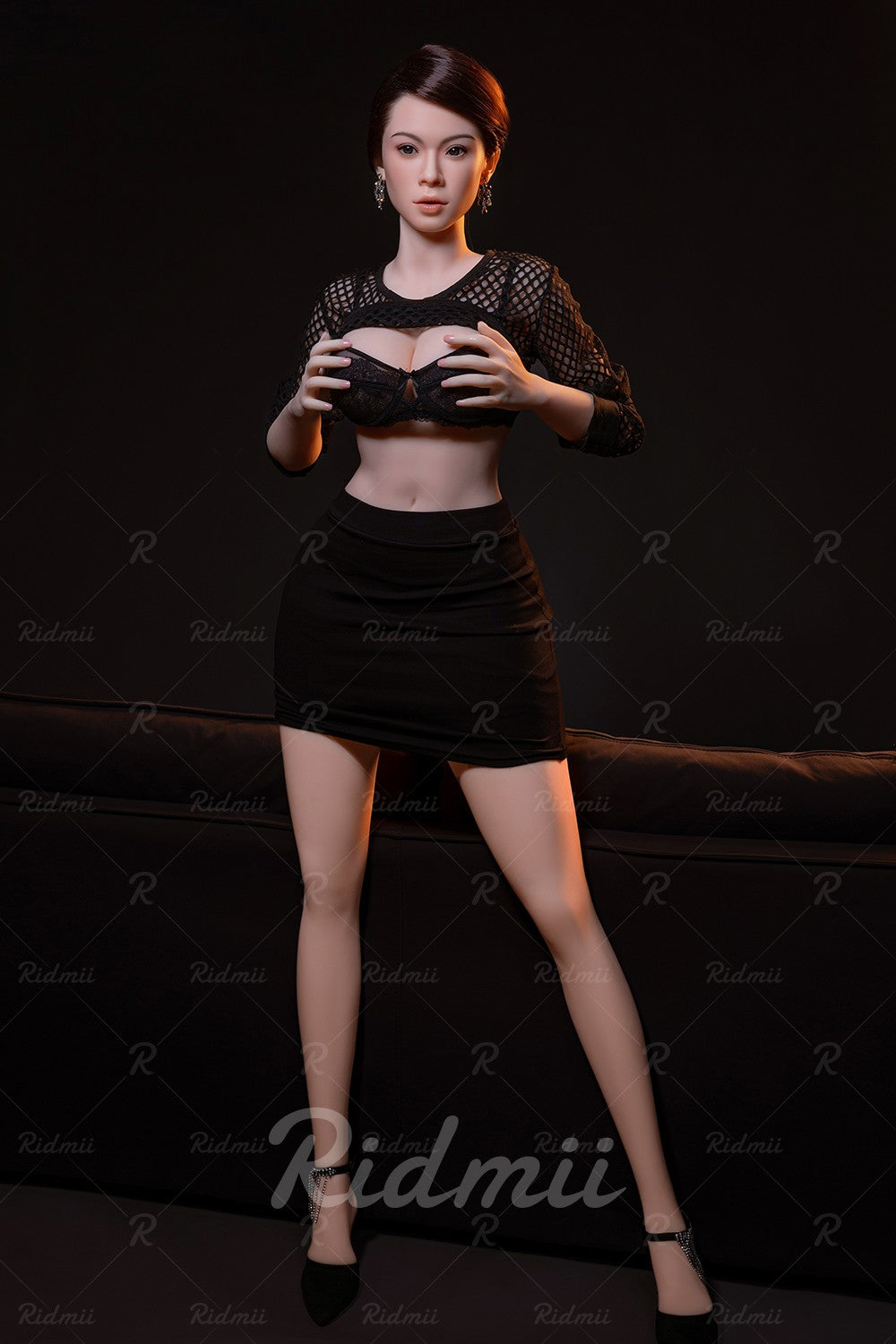 Sekso lėlė Aidra (Ridmii Doll 158 cm E-puodelis TPE + silikonas)