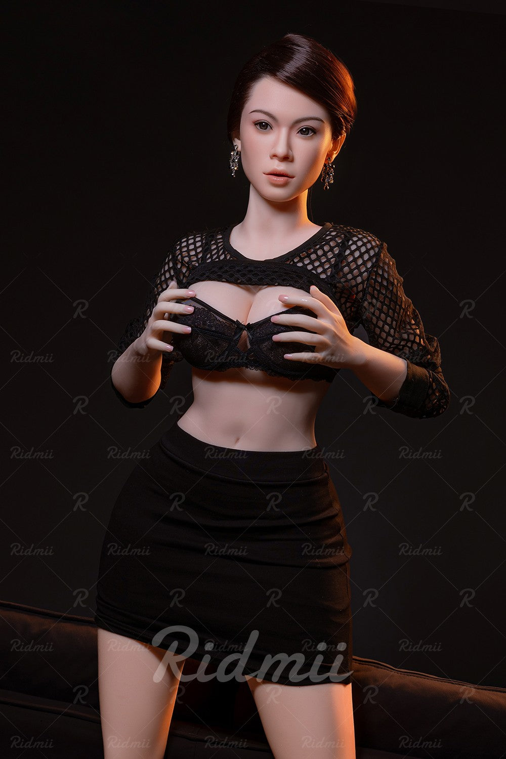 Sekso lėlė Aidra (Ridmii Doll 158 cm E-puodelis TPE + silikonas)