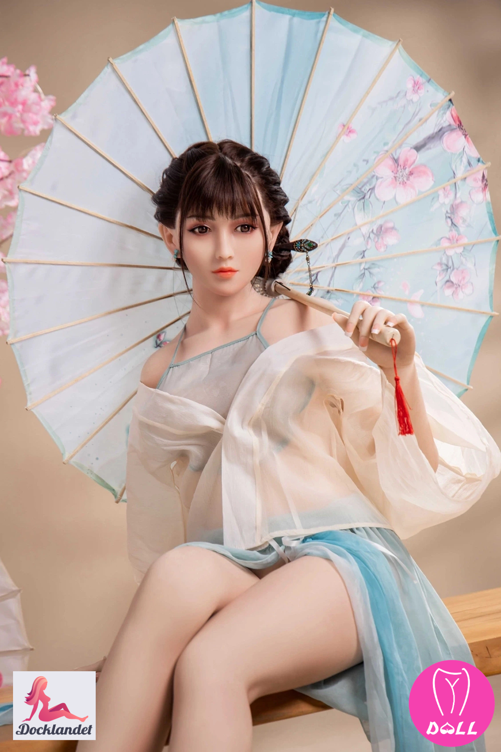 Sekso lėlė Zahra (YJL Doll 165 cm D-Cup #262 TPE + silikonas)