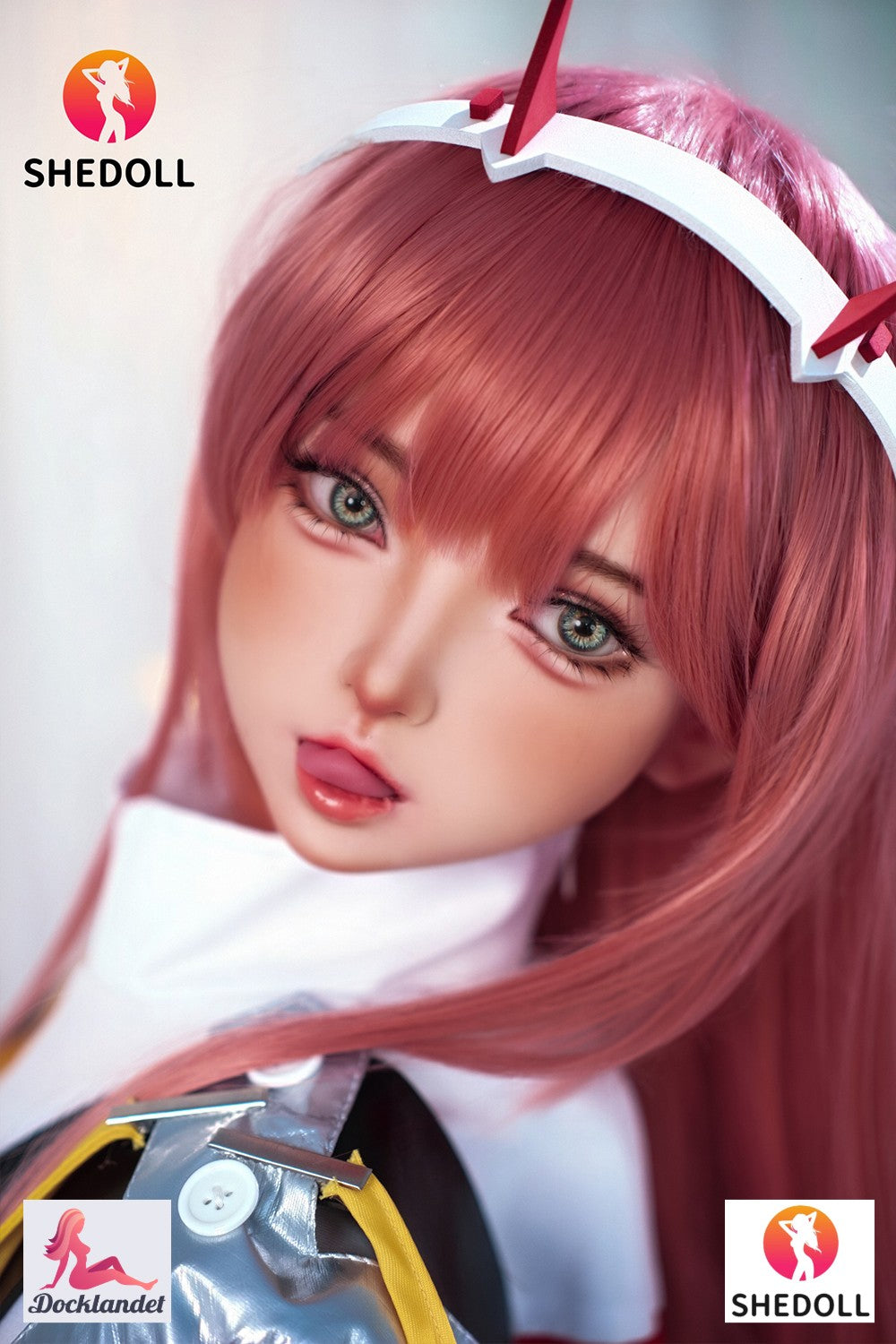 Zero Two Sex Doll (SHEDOLL 152 cm A-puodelis #SH186 2.0 TPE + silikonas)