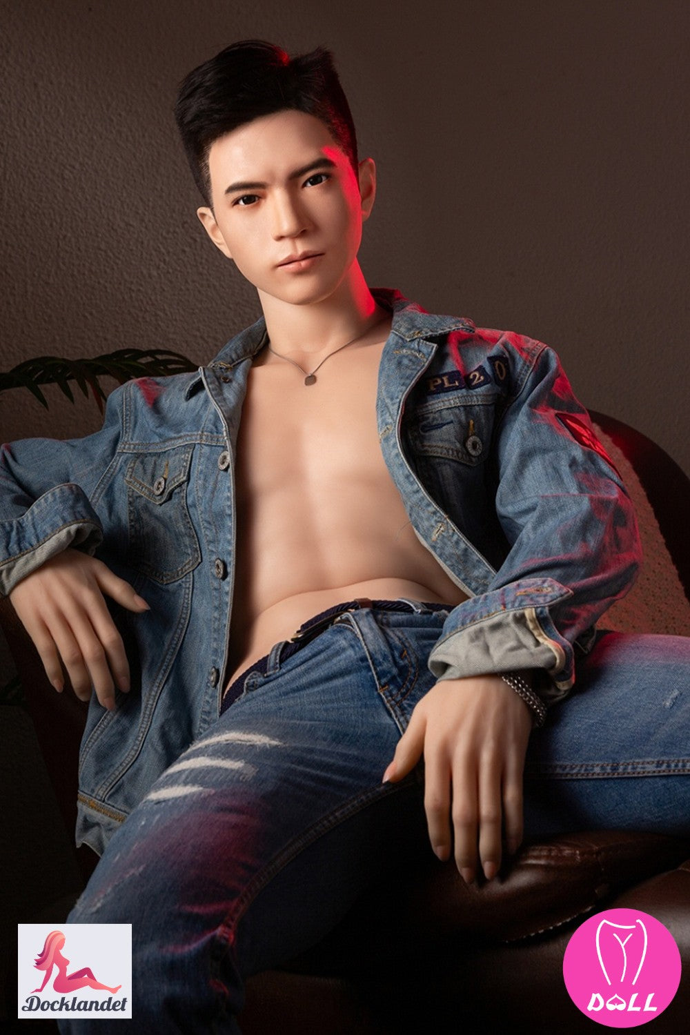 Edvardo vyrų sekso lėlė (YJL Doll 177 cm MD018 silikonas)