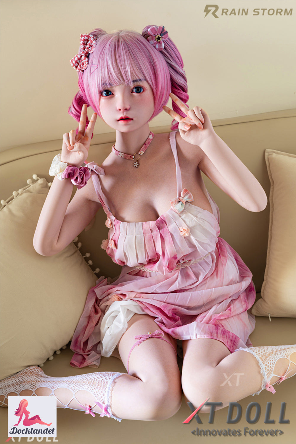 Yomi Sex Doll (XT Doll 150 cm D puodelis #XT-B001-A silikonas)