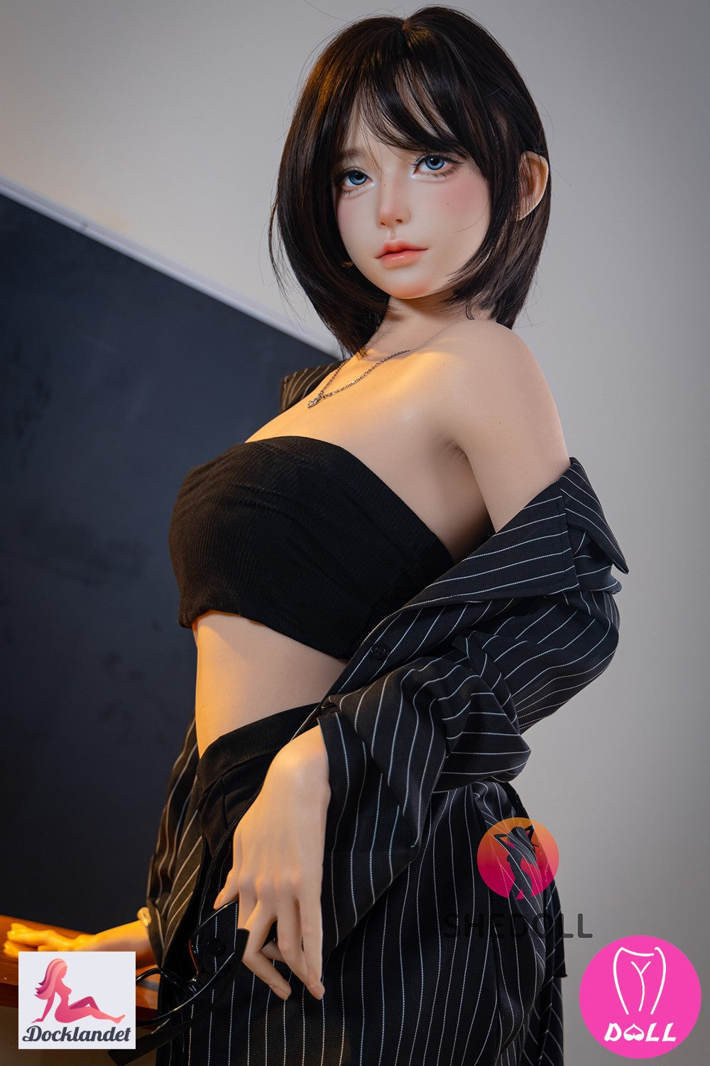 Sekso lėlė Lina (SHEDOLL 152 cm A-puodelis #SH200 2.0 silikonas)