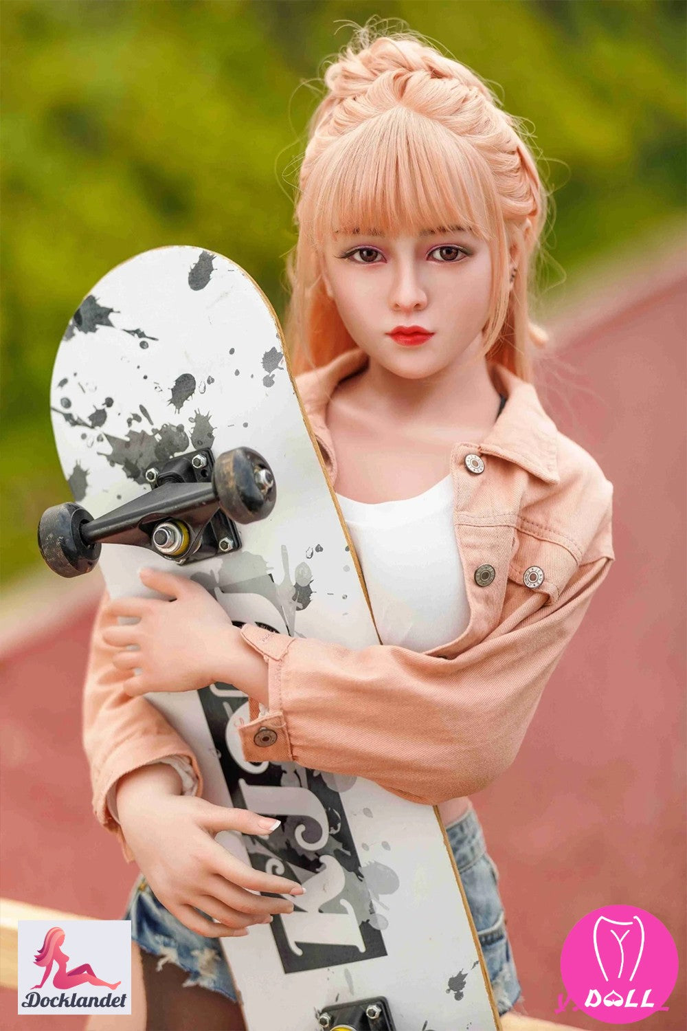 Ansley sekso lėlė (YJL Doll 148 cm D-Cup #369 TPE + silikonas)
