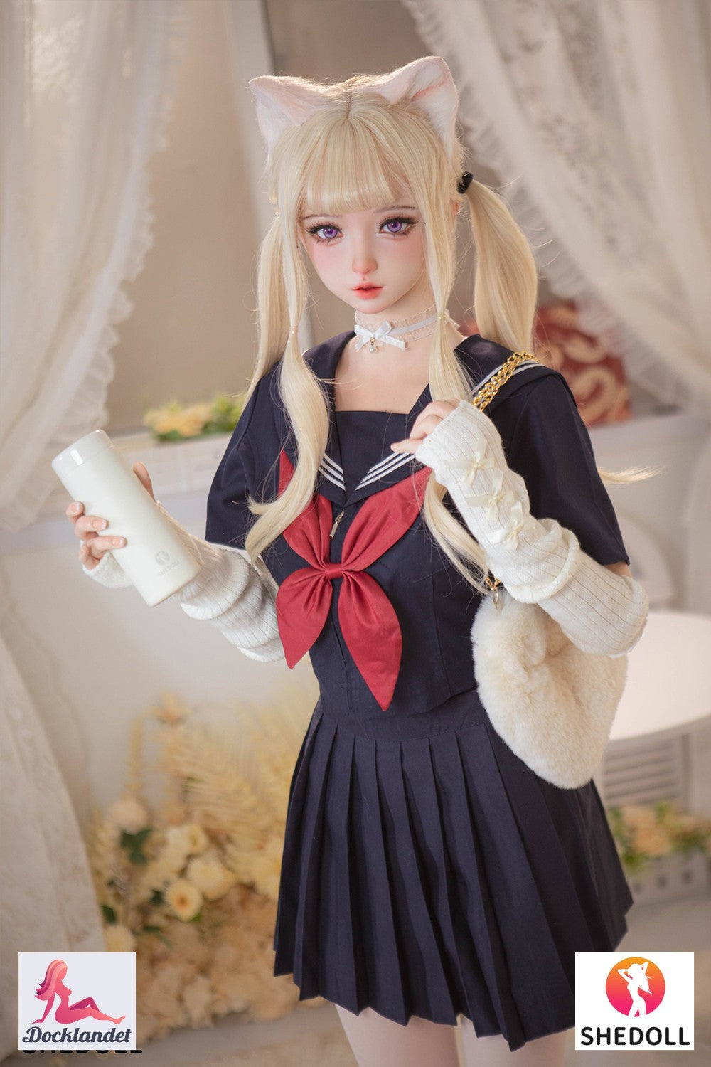 Sekso lėlė Cece (SHEDOLL 148 cm D puodelis #SH166 2.0 silikonas)