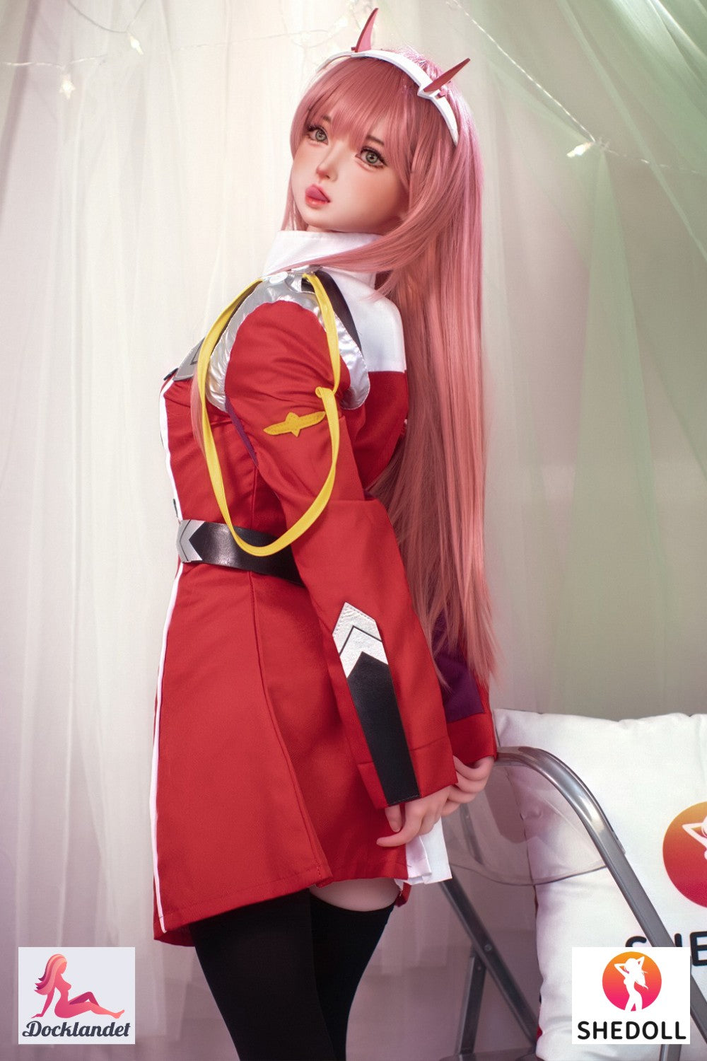 Zero Two Sex Doll (SHEDOLL 152 cm A-puodelis #SH186 2.0 TPE + silikonas)