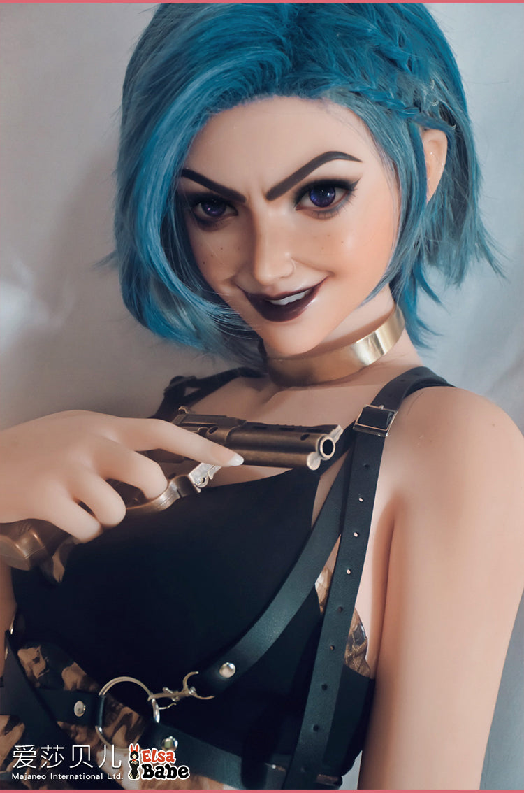 Kinsley Clark sekso lėlė (Elsa Babe 165 cm AHC007 silikonas)