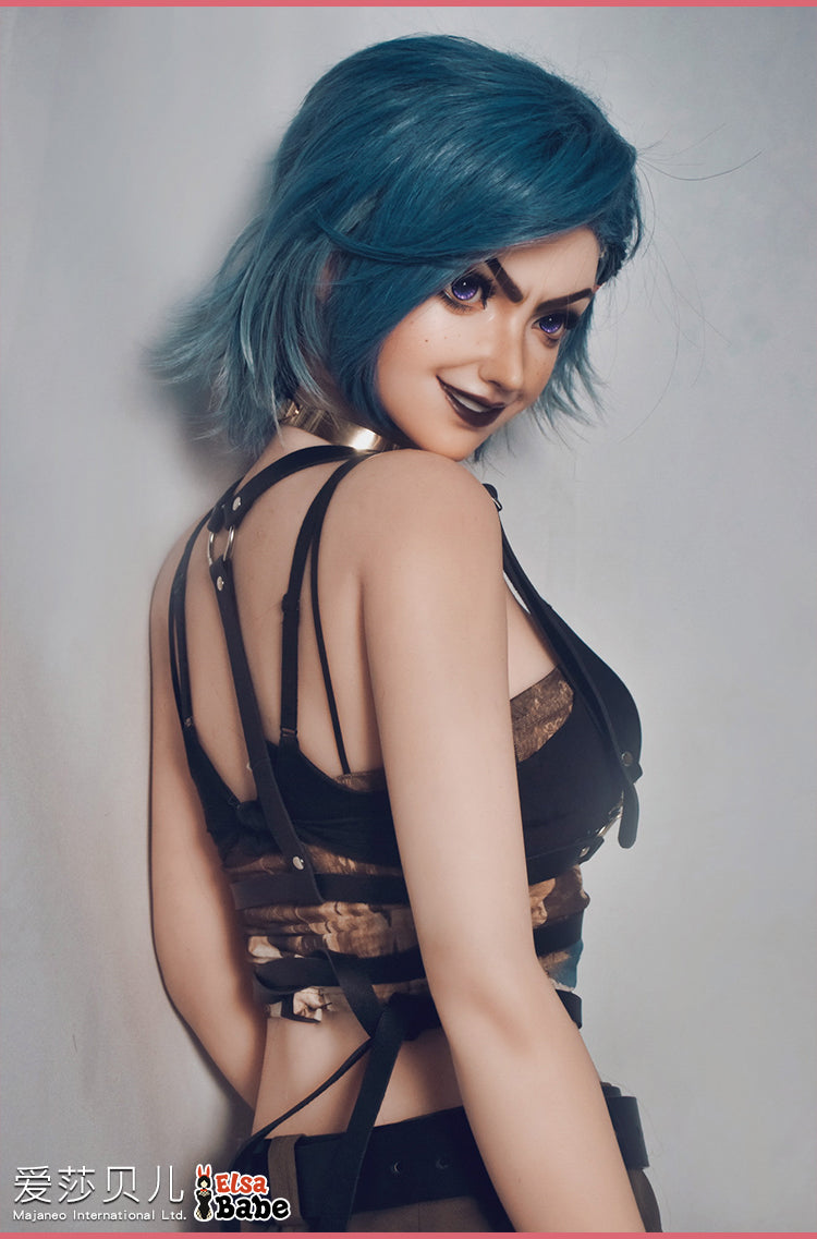 Kinsley Clark sekso lėlė (Elsa Babe 165 cm AHC007 silikonas)