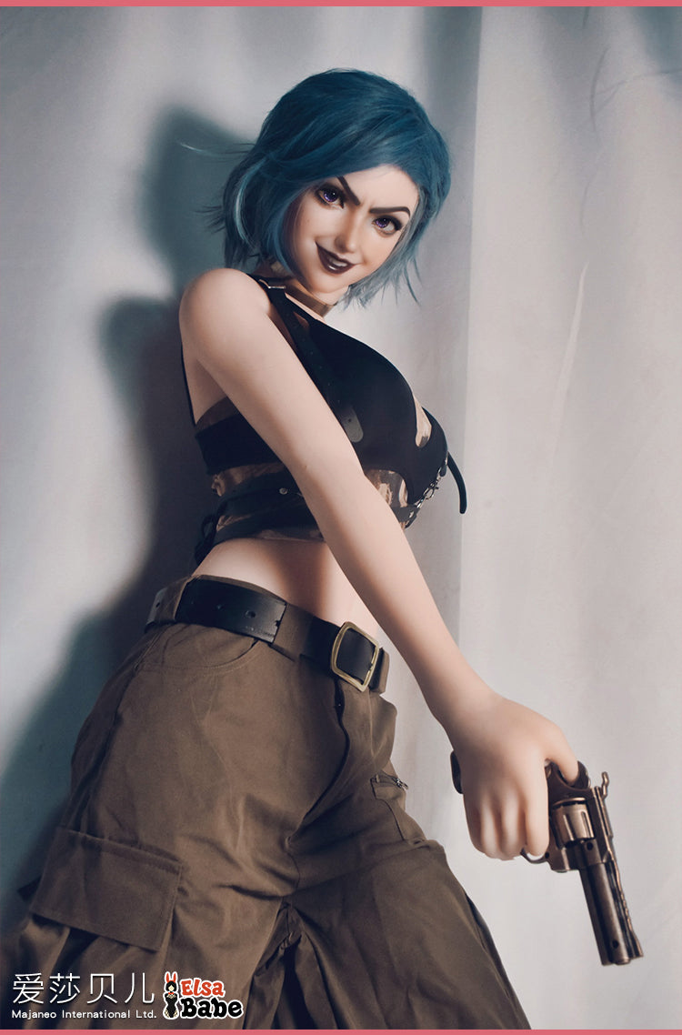Kinsley Clark sekso lėlė (Elsa Babe 165 cm AHC007 silikonas)