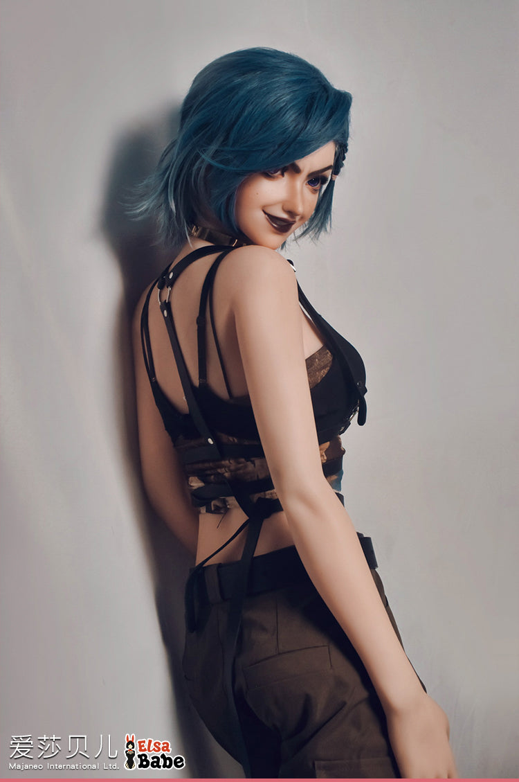 Kinsley Clark sekso lėlė (Elsa Babe 165 cm AHC007 silikonas)