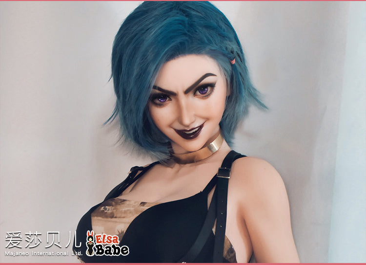 Kinsley Clark sekso lėlė (Elsa Babe 165 cm AHC007 silikonas)