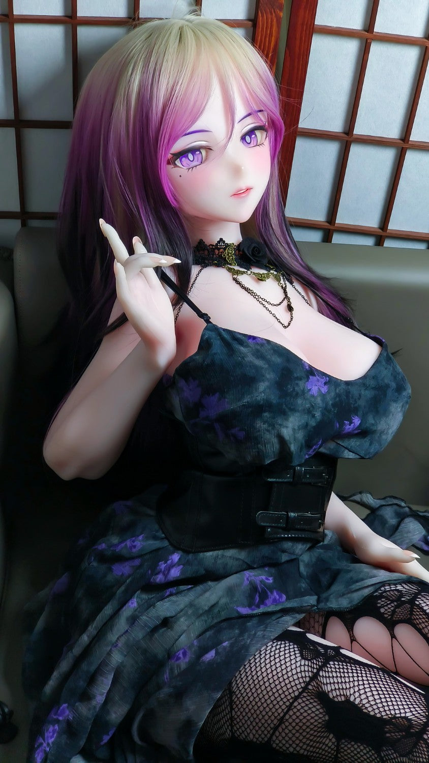 Kitano Mina sekso lėlė (Elsa Babe 148 cm AHR035 silikonas)