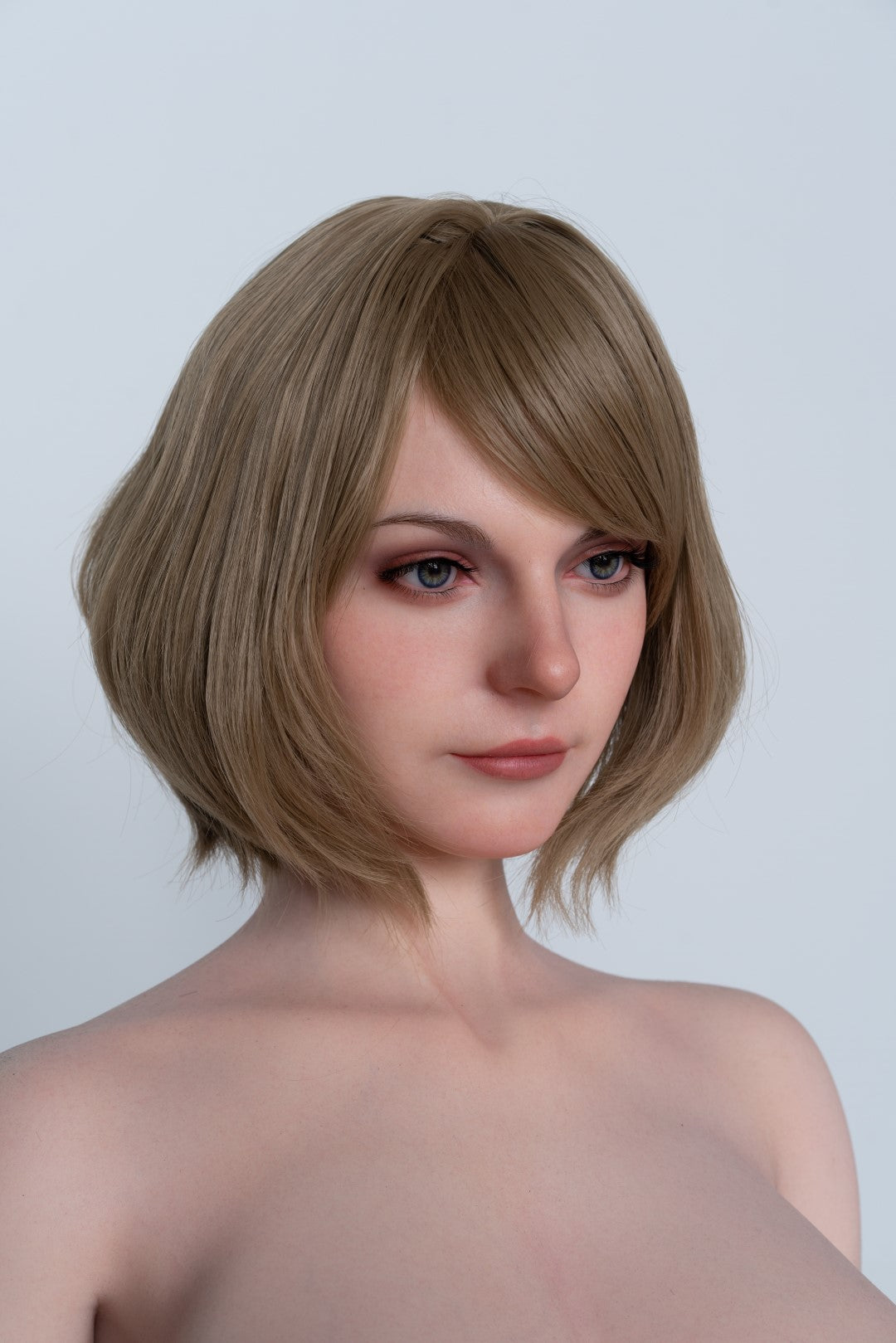 Ashley Graham sekso lėlė (Game Lady 171 cm G-Cup Nr. 22 silikoninė)