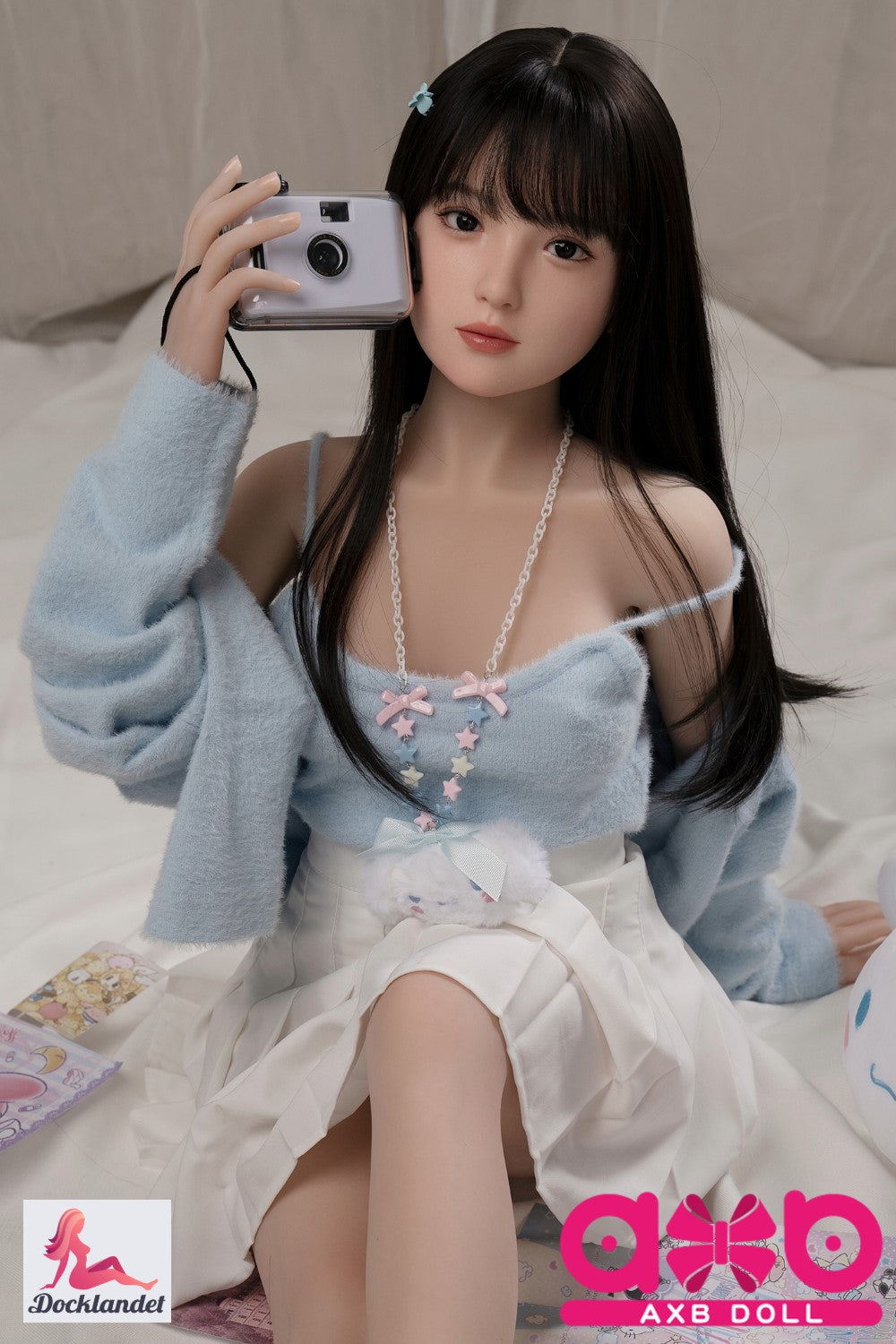 Keiko Sex Doll (AXB Doll 140 cm C-Cup GD30-1 TPE + silikonas)