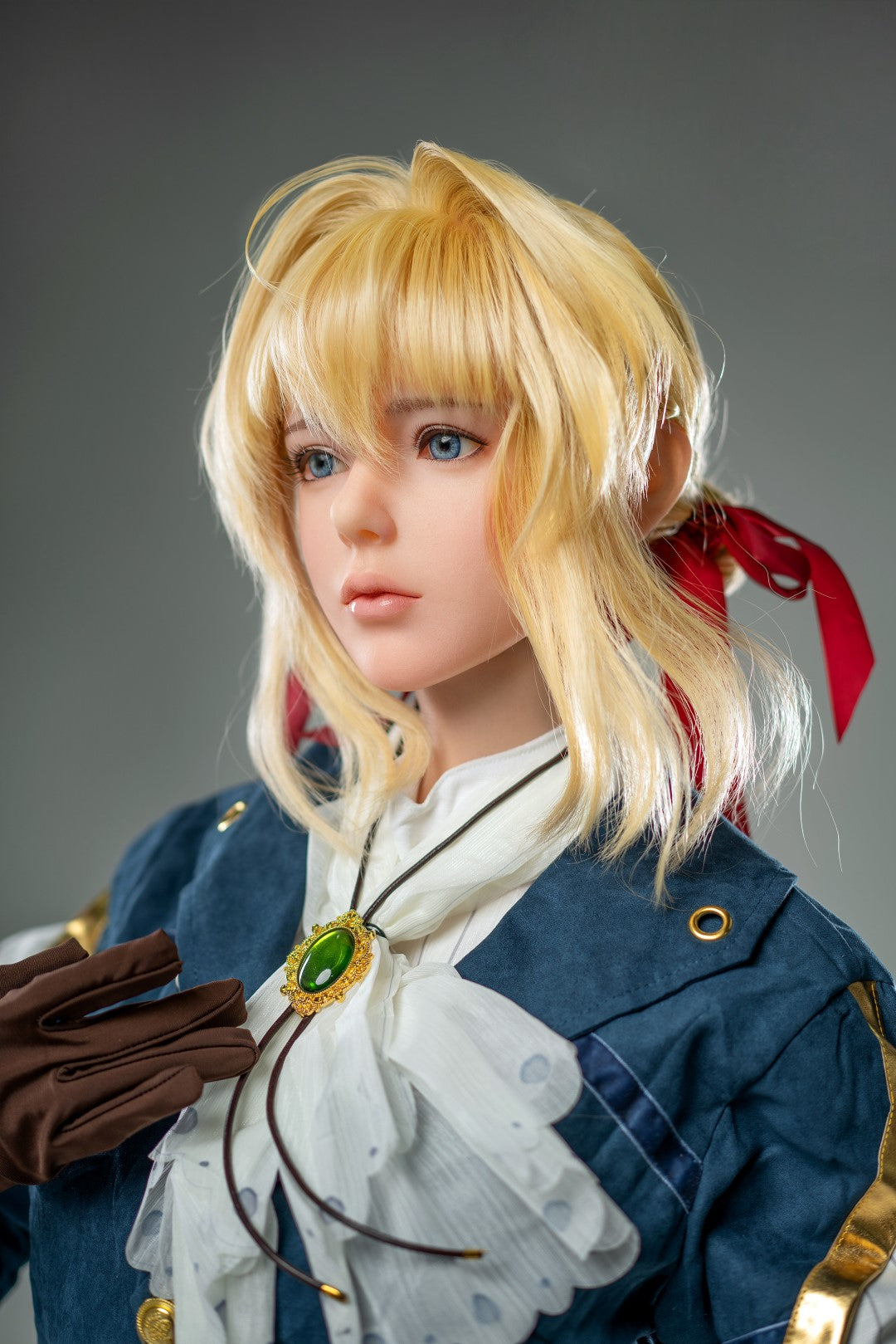 Violetinė sekso lėlė (Game Lady 156 cm D-Cup Anime No.12 Silicone)