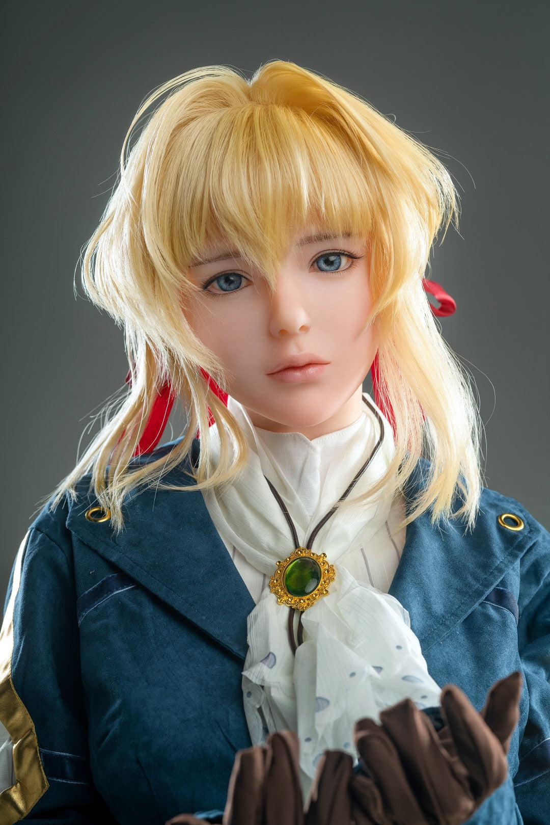 Violetinė sekso lėlė (Game Lady 156 cm D-Cup Anime No.12 Silicone)