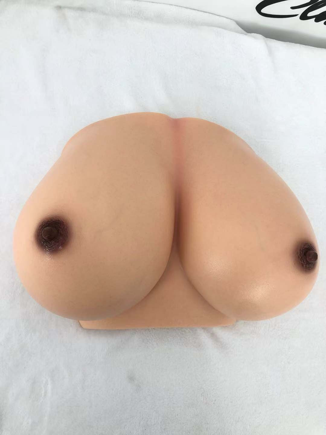 Krūties (L) liemens sekso lėlė (Climax Doll Pro F taurė silikoninė)