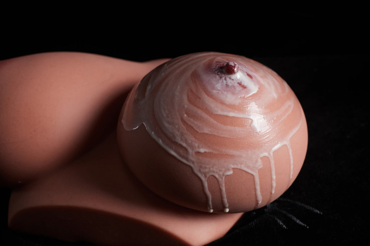 Krūties (L) liemens sekso lėlė (Climax Doll Pro F taurė silikoninė)