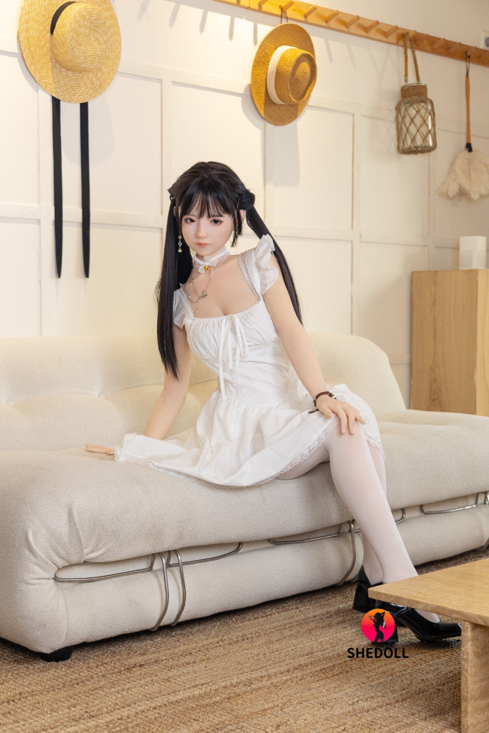 Sekso lėlė Freya (SHEDOLL 156 cm E-puodelis #SH060 2.0 TPE + silikonas)