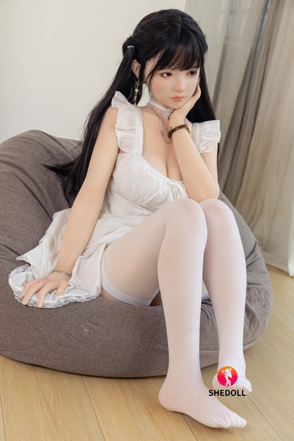 Sekso lėlė Freya (SHEDOLL 156 cm E-puodelis #SH060 2.0 TPE + silikonas)