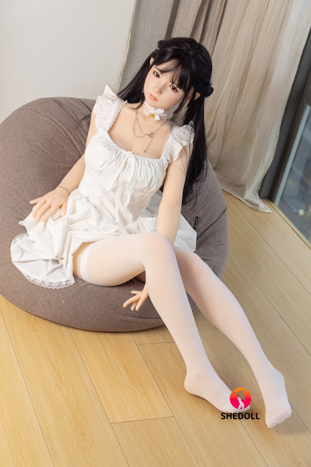 Sekso lėlė Freya (SHEDOLL 156 cm E-puodelis #SH060 2.0 TPE + silikonas)