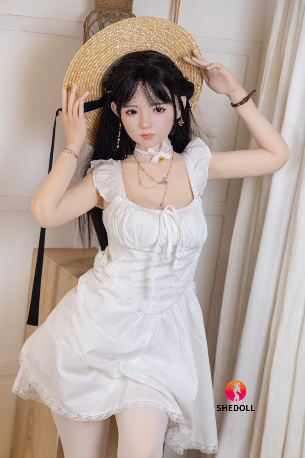 Sekso lėlė Freya (SHEDOLL 156 cm E-puodelis #SH060 2.0 TPE + silikonas)
