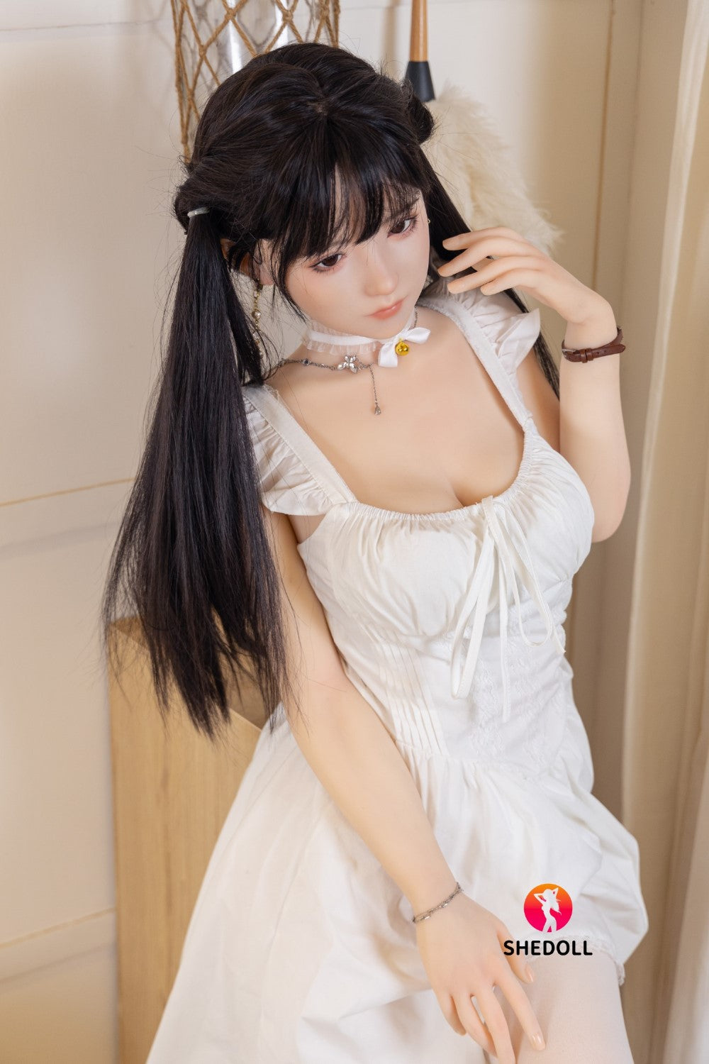 Sekso lėlė Freya (SHEDOLL 156 cm E-puodelis #SH060 2.0 TPE + silikonas)