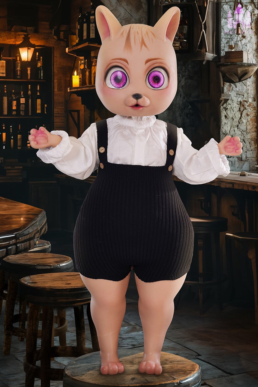 Sekso lėlė Bearrie (Dolls Castle 92 cm A formos silikoninis puodelis)
