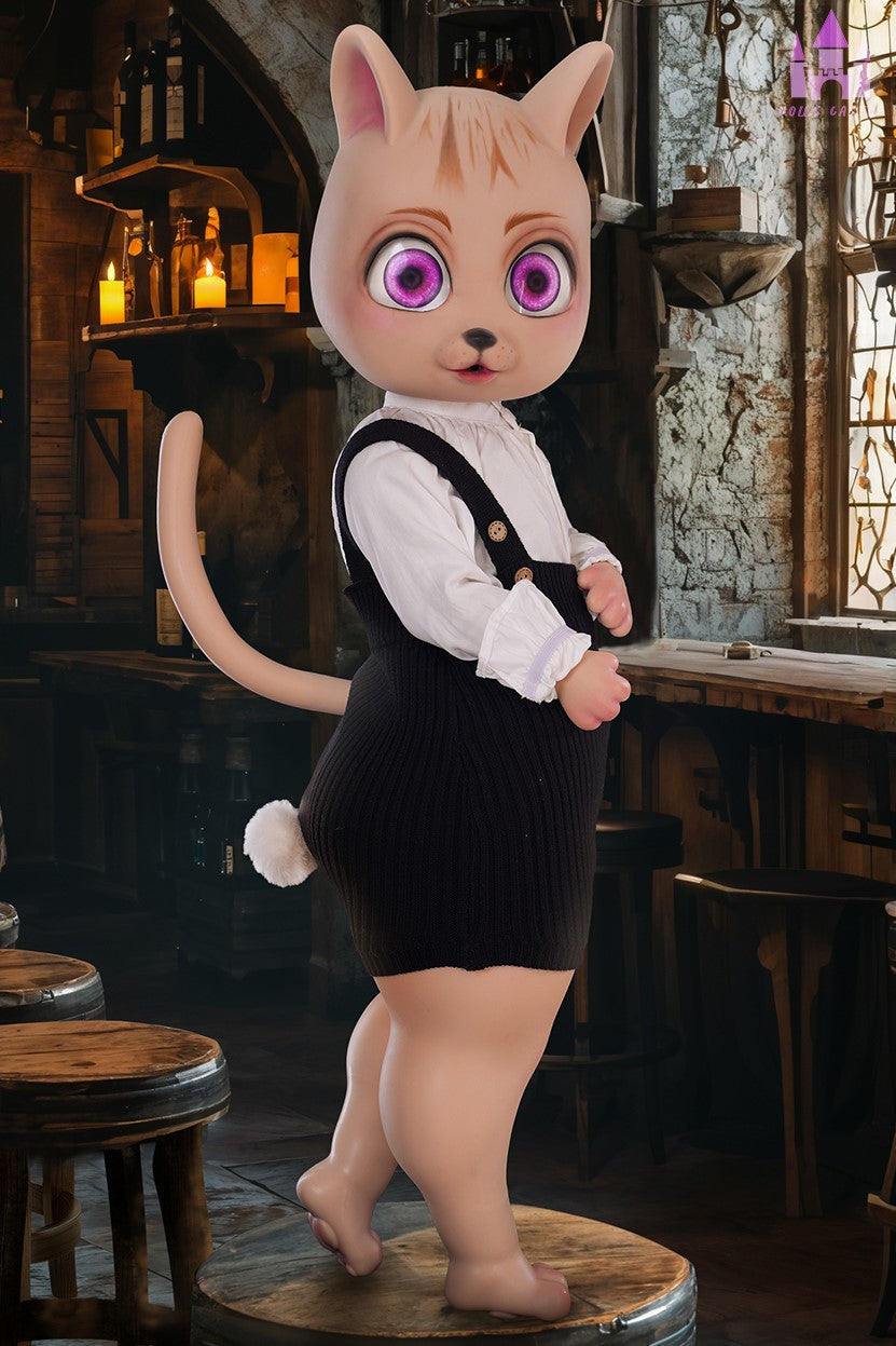 Sekso lėlė Bearrie (Dolls Castle 92 cm A formos silikoninis puodelis)