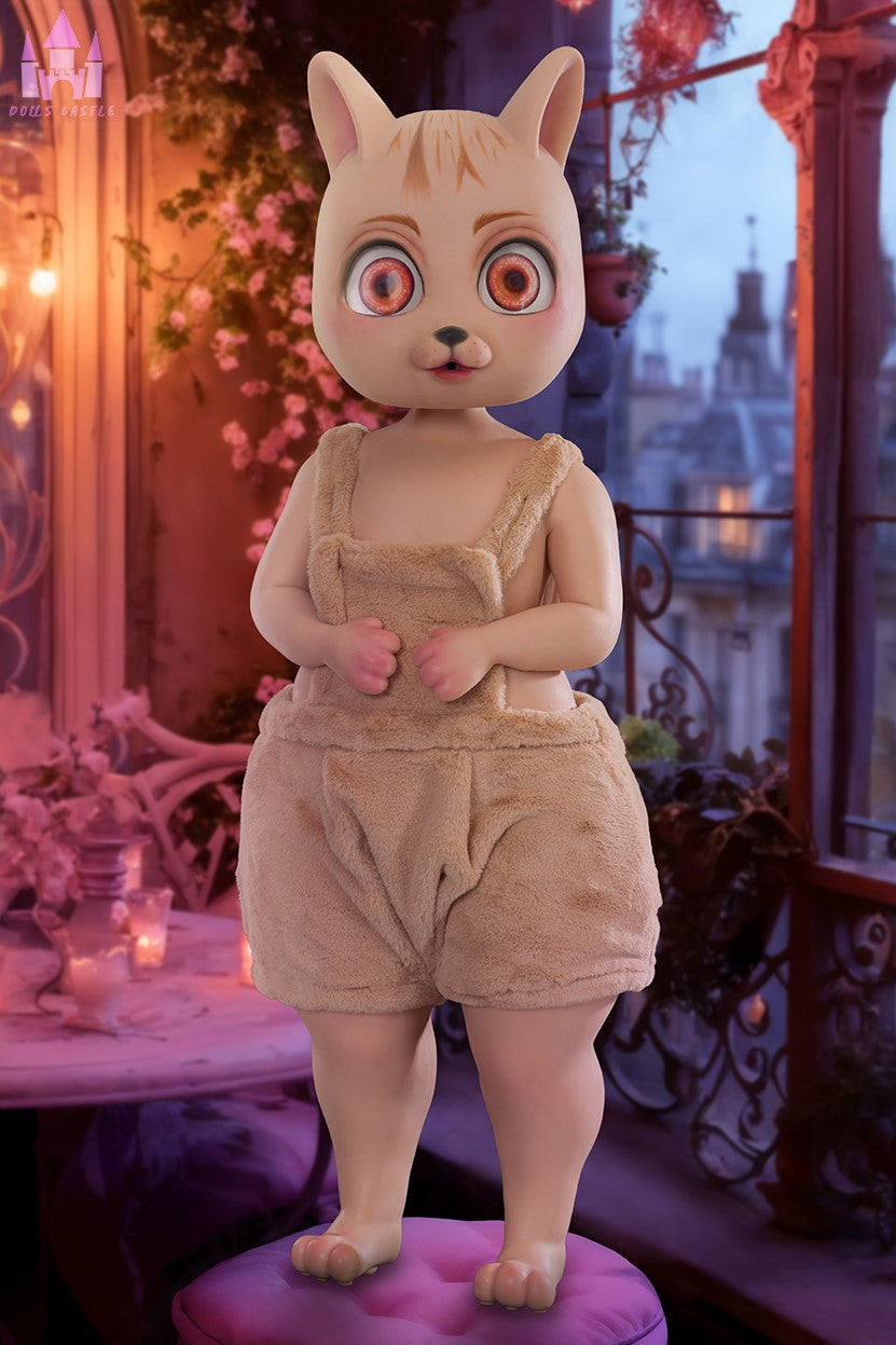 Sekso lėlė Bearrie (Dolls Castle 92 cm A formos silikoninis puodelis)