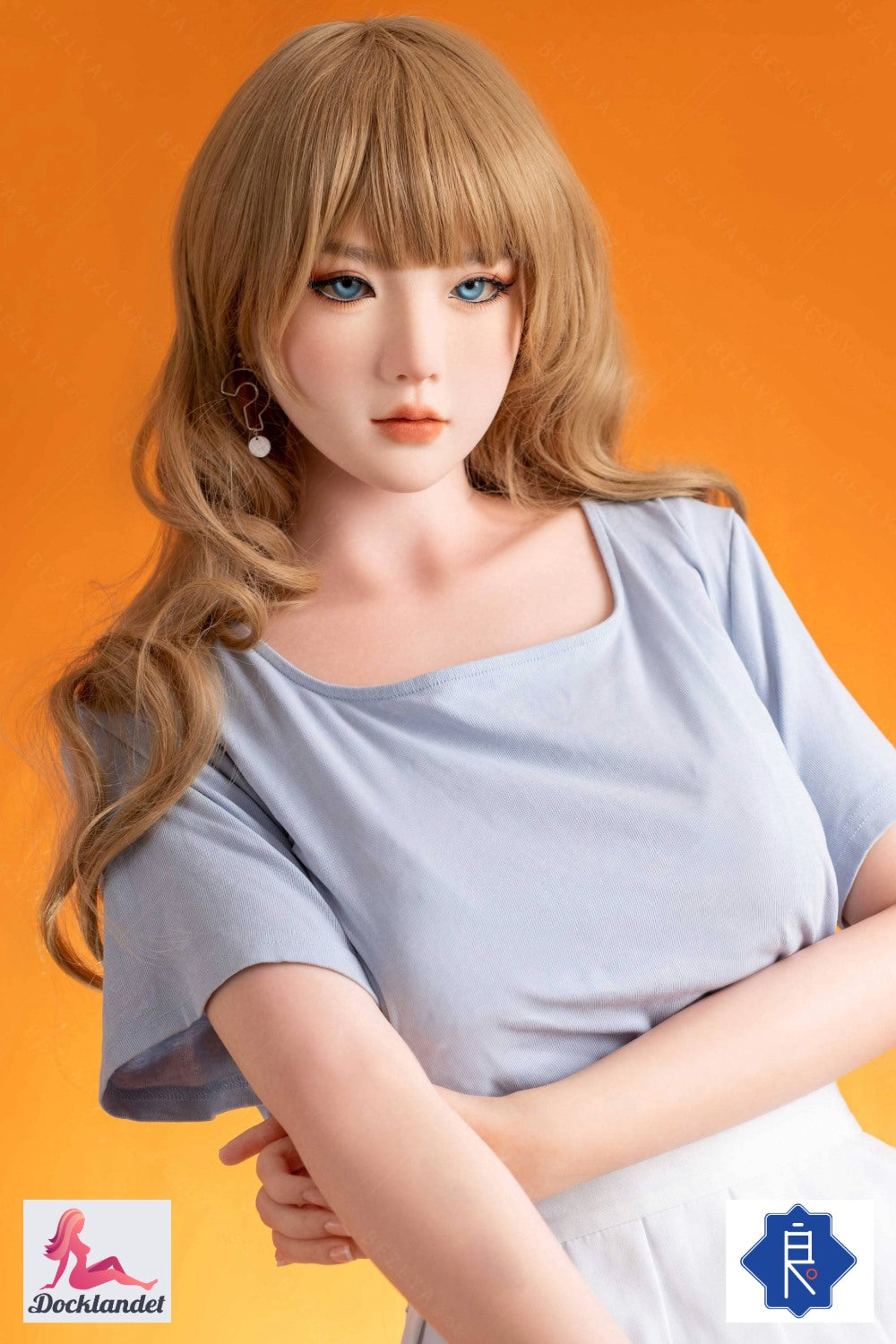Sekso lėlė rododendrai (Bezlya Doll 168 cm D puodelis 2.1 silikoninis)