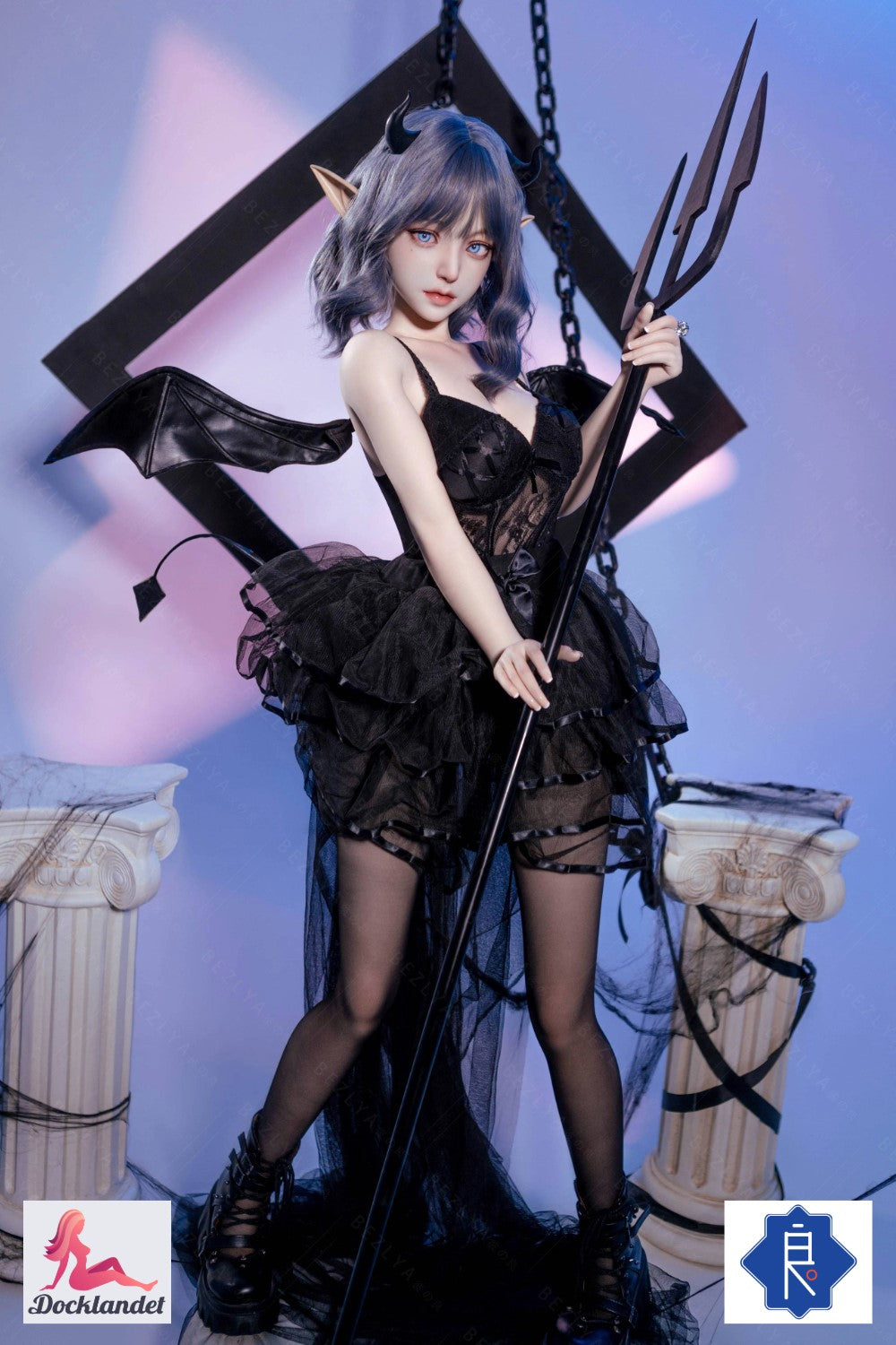 Campanula Devil Law Sex Doll (Bezlya Doll 149 cm D puodelis, silikonas)