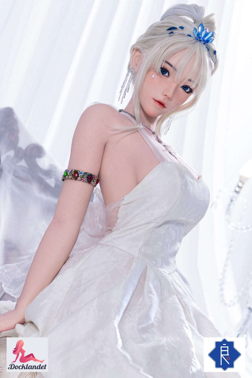 Sekso lėlė Cyrtenthera (Bezlya Doll 155 cm D puodelis 2,2CF silikonas)