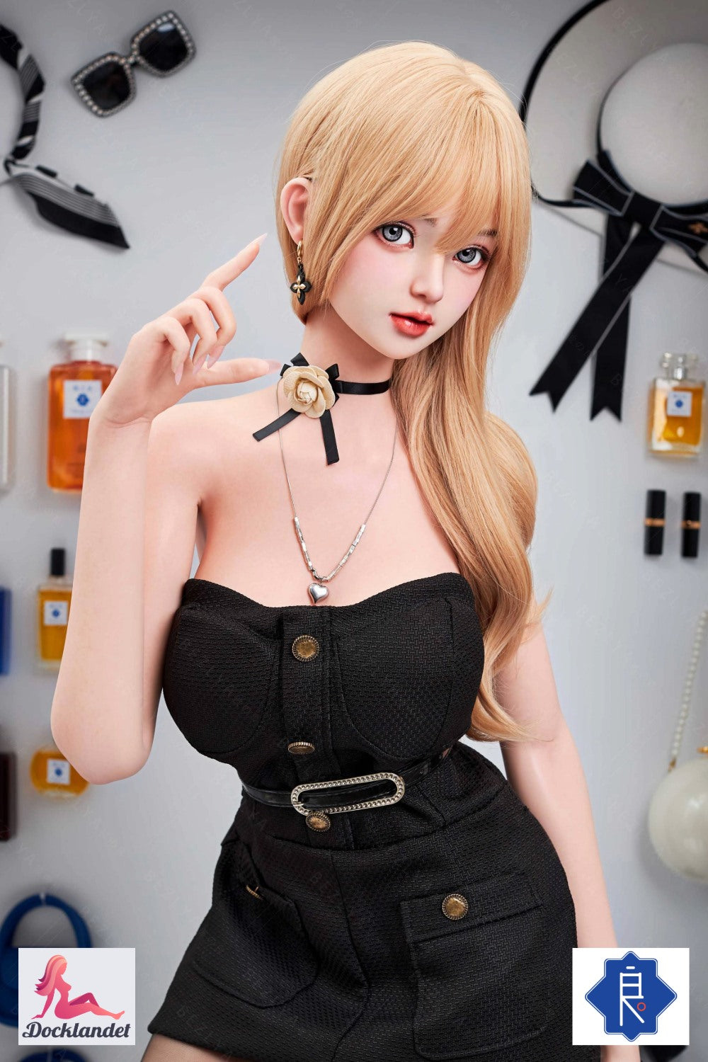 Sekso lėlė Convallaria (Bezlya Doll 158 cm E-puodelis 2.1 silikoninis)