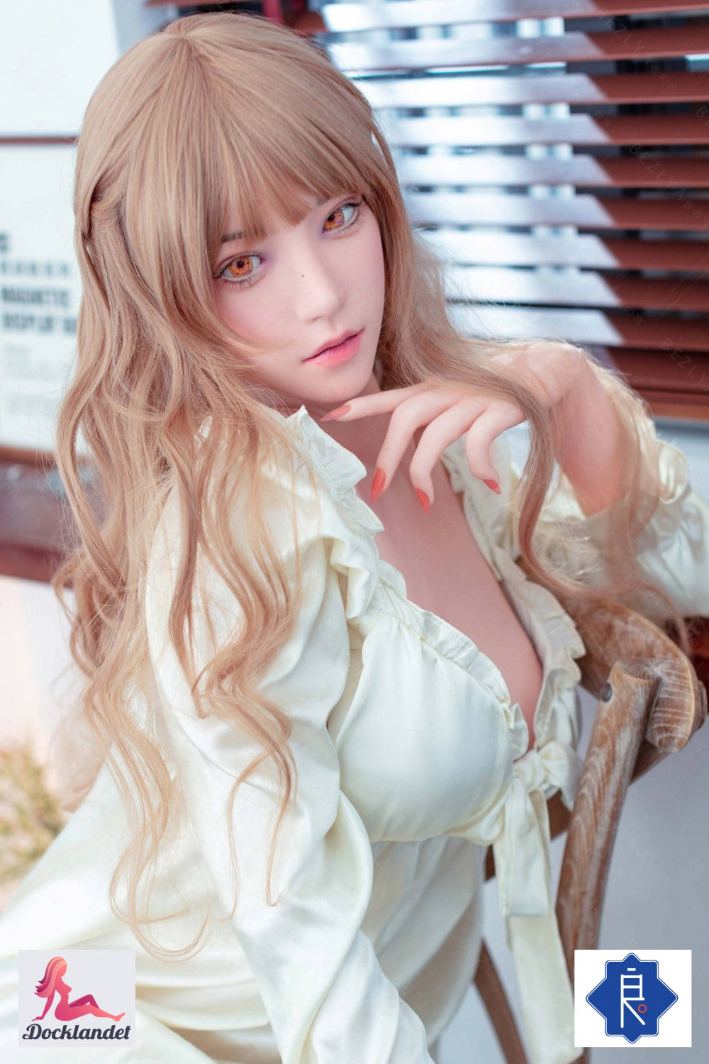 Iris sekso lėlė (Bezlya Doll 160 cm C puodelis 2.1 silikoninis)