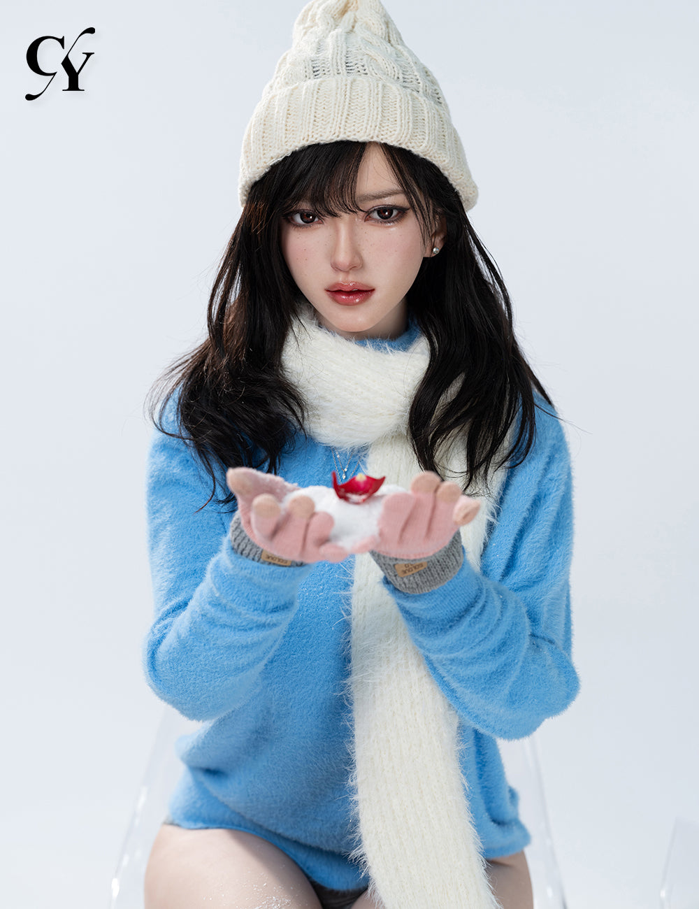 Sekso lėlė Bingbing (TOP CYDOLL 168 cm F-puodelis TPE + silikonas)
