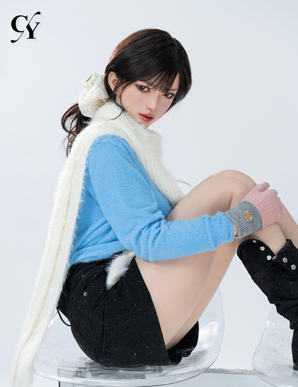 Sekso lėlė Bingbing (TOP CYDOLL 168 cm F-puodelis TPE + silikonas)