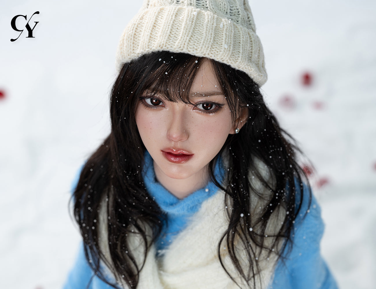 Sekso lėlė Bingbing (TOP CYDOLL 168 cm F-puodelis TPE + silikonas)