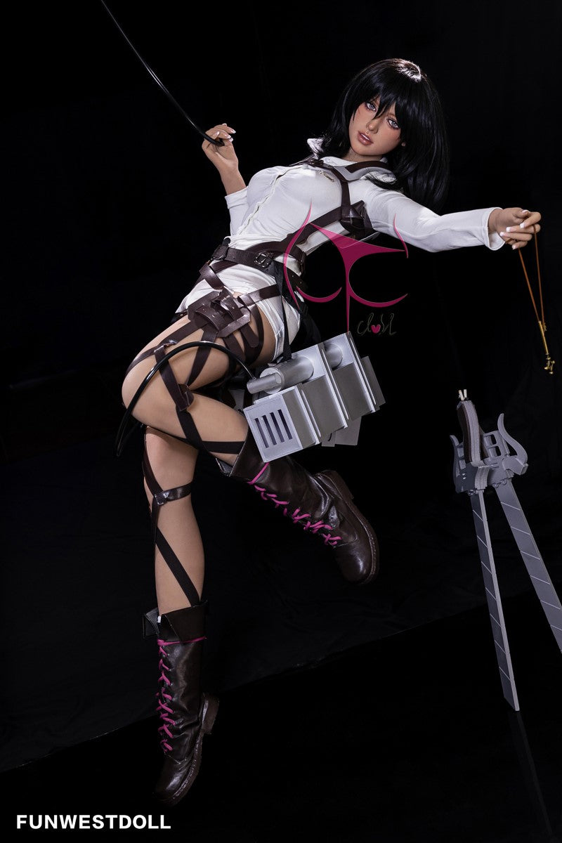 Sekso lėlė Mikasa Chloe (FunWest Doll 159 cm A puodelis #035 TPE)