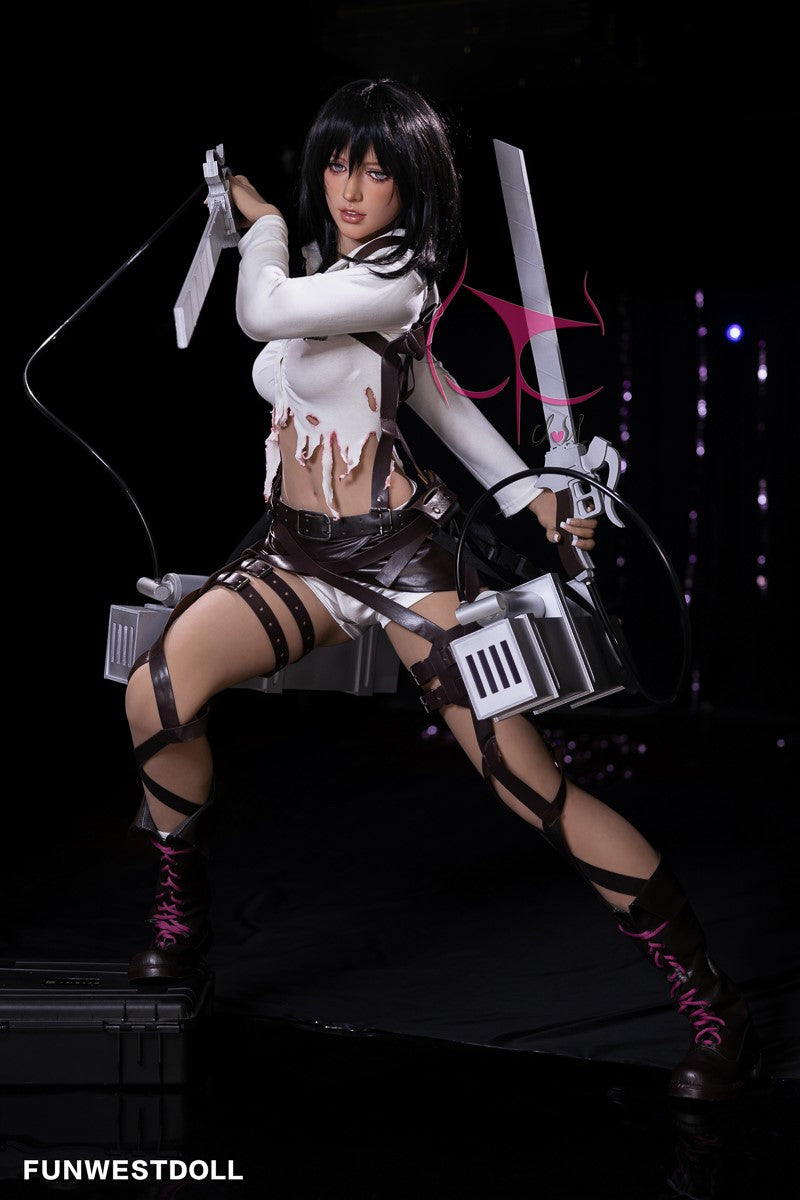 Sekso lėlė Mikasa Chloe (FunWest Doll 159 cm A puodelis #035 TPE)