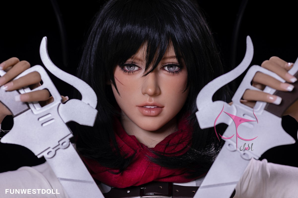 Sekso lėlė Mikasa Chloe (FunWest Doll 159 cm A puodelis #035 TPE)