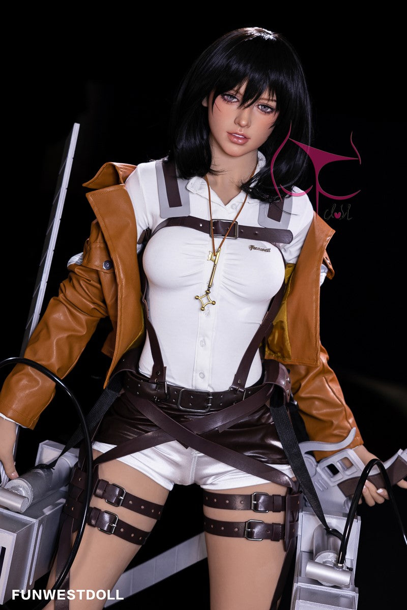 Sekso lėlė Mikasa Chloe (FunWest Doll 159 cm A puodelis #035 TPE)