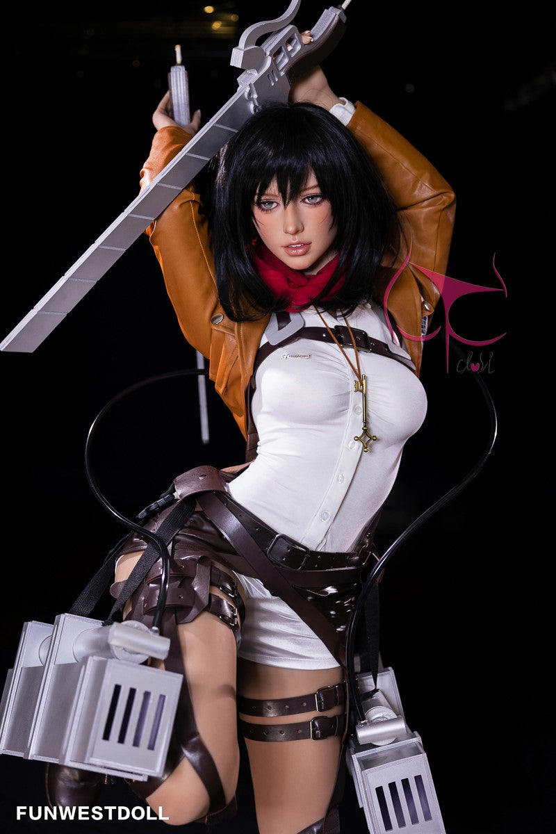 Sekso lėlė Mikasa Chloe (FunWest Doll 159 cm A puodelis #035 TPE)