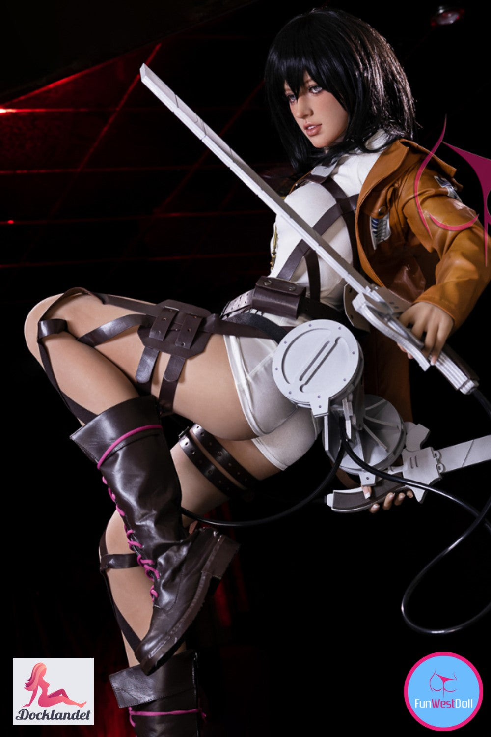 Sekso lėlė Mikasa Chloe (FunWest Doll 159 cm A puodelis #035 TPE)