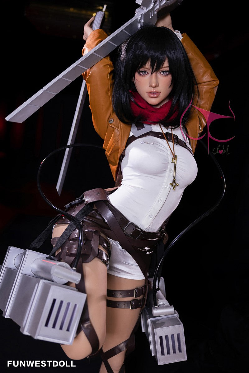Sekso lėlė Mikasa Chloe (FunWest Doll 159 cm A puodelis #035 TPE)