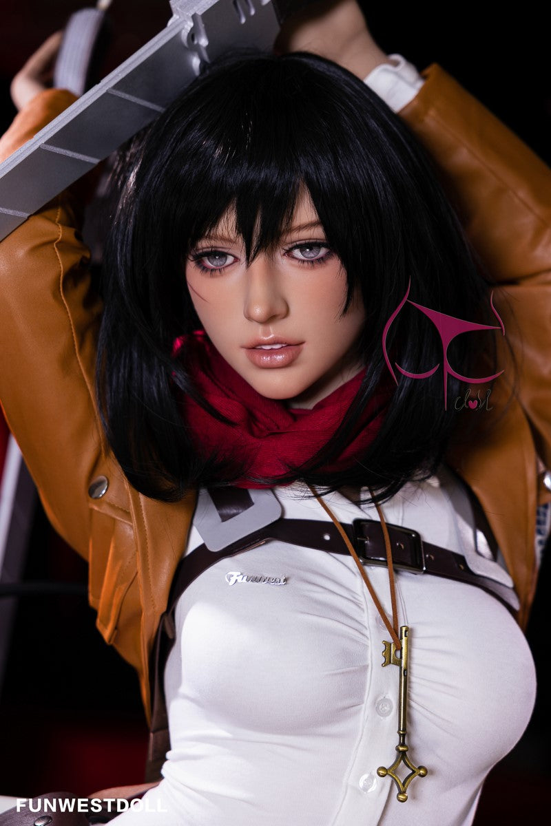Sekso lėlė Mikasa Chloe (FunWest Doll 159 cm A puodelis #035 TPE)