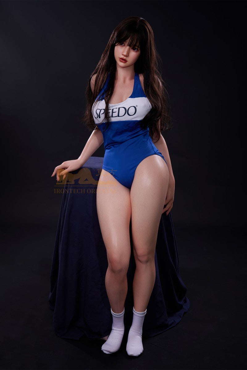 Evie Sex Doll (Irontech Doll 161 cm F-Cup T4 silikoninis)
